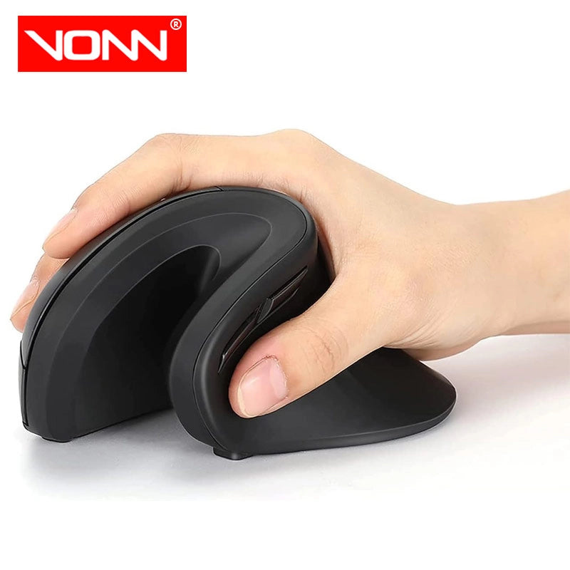 Ergonomic Wireless Mouse | Reduce Wrist Strain